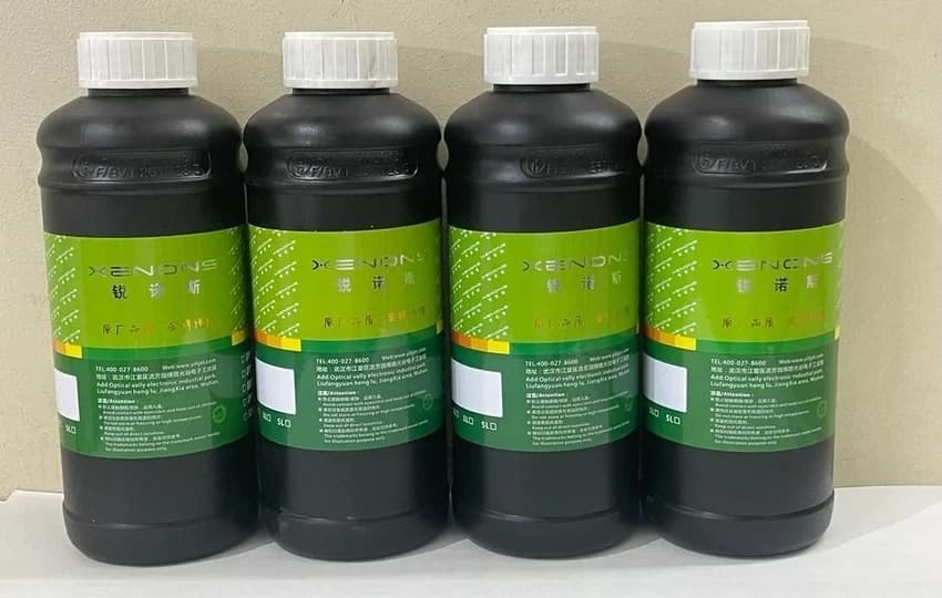 Yellow Xenons UV Inks For Ricoh Gen5 Print Head, Packaging Size: Bottle Per Ltr