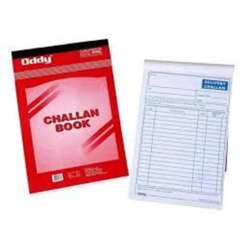 Challan Book Printing Services