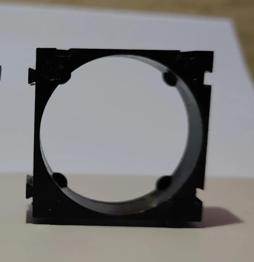 AR Tronics Plastic 32650 Battery Holder Lithium Phosphet Cell Holder, 34mm'', 32700