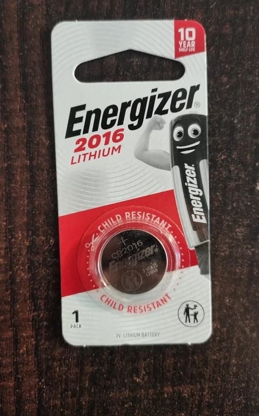 Energizer 2016 Coin