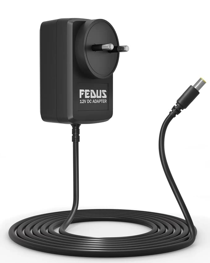 FEDUS 12v Charger for Kids Ride on Car Toys, 12 Volt Battery Charger with Charging Indicator