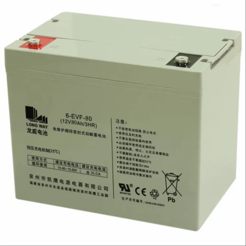 Electric Pallet Truck Stacker SMF Battery - Maintenance Free AGM Deep Discharge Battery VRLA gel