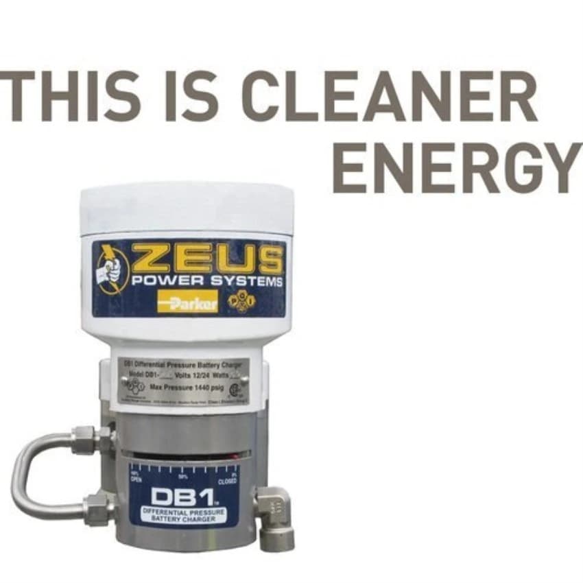 Parker Thermal and Power PGI''s DB1 Differential Pressure Battery Charger Zeus Power Systems Series