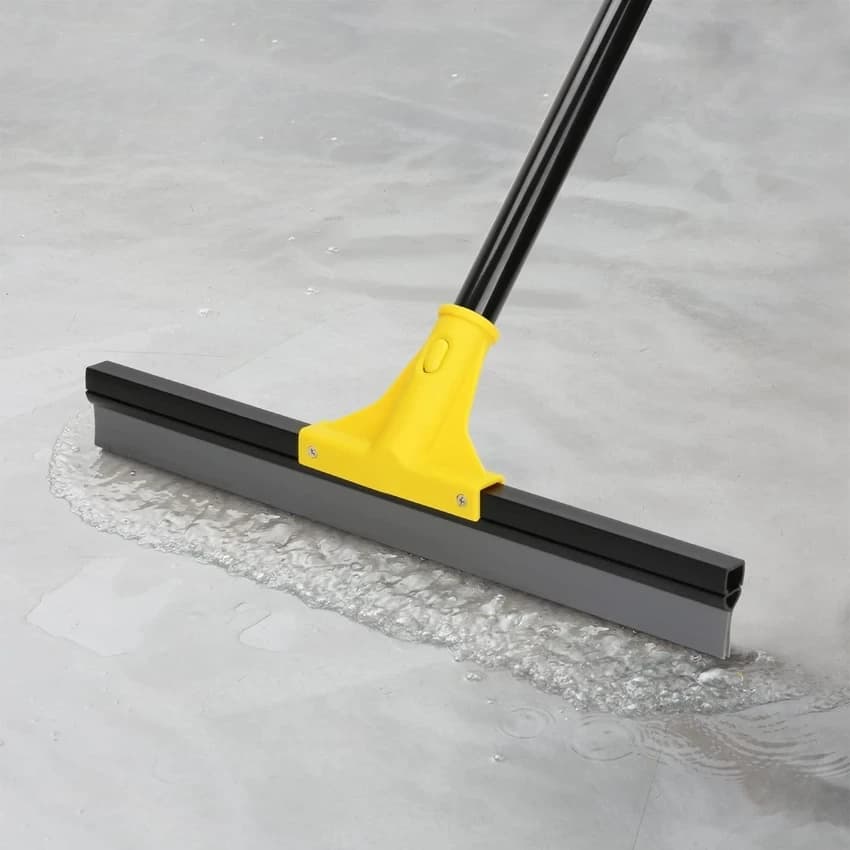 Plastic Yellow Rubber Floor Squeegees