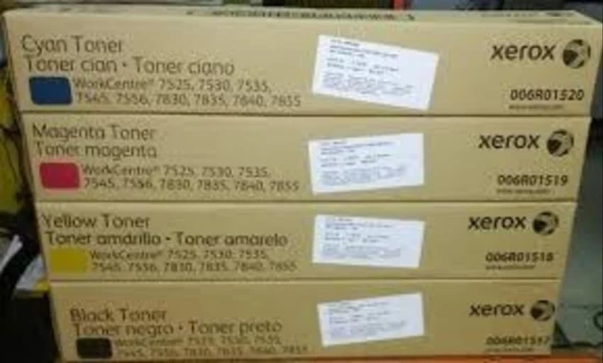 Multicolor Xerox Toner Cartridges