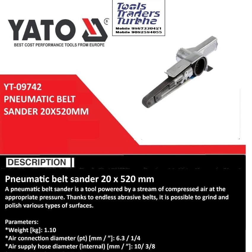 Pneumatic Belt Sander