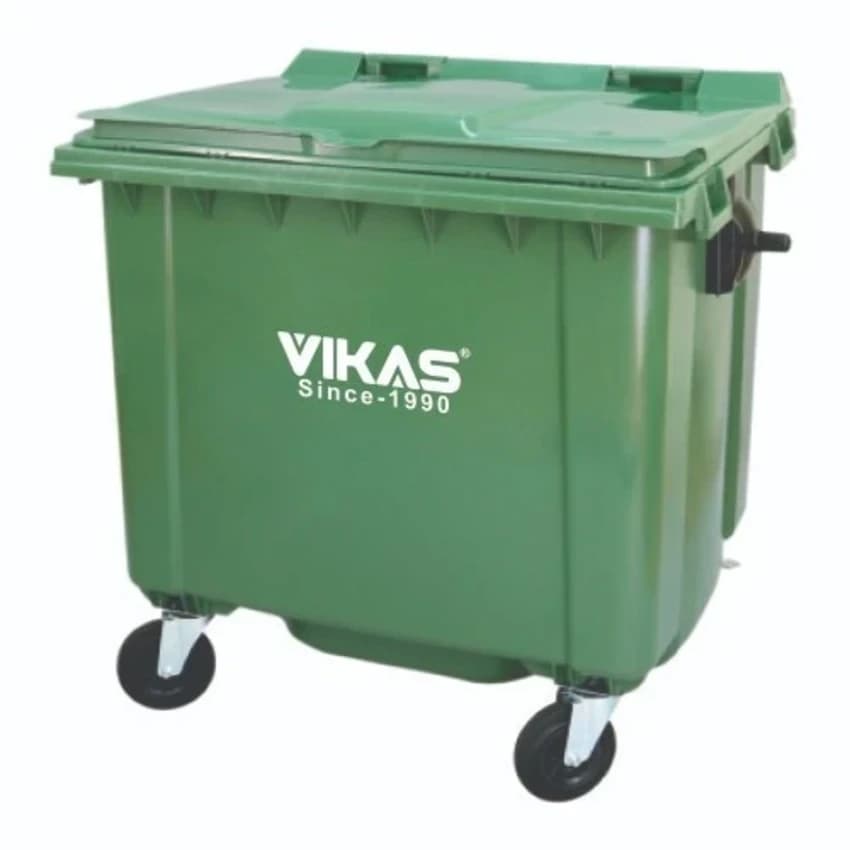 Hdpe VIKAS Plastic Garbage Container