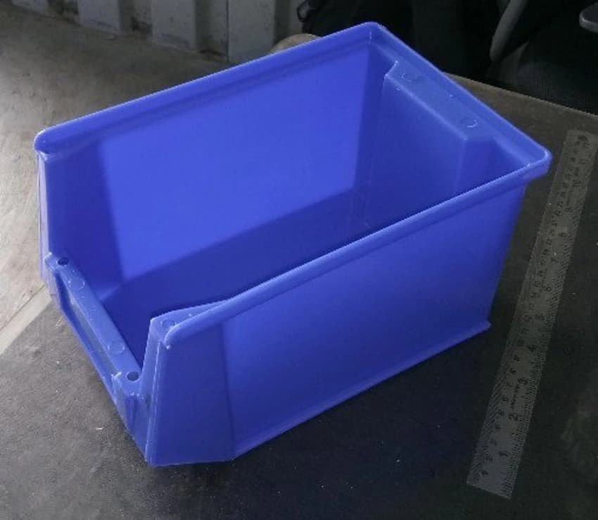 Nilkamal Blue Fpo Bin, Size/Dimension: 230 X 150 X 125 mm, Capacity: 2-3 Kg