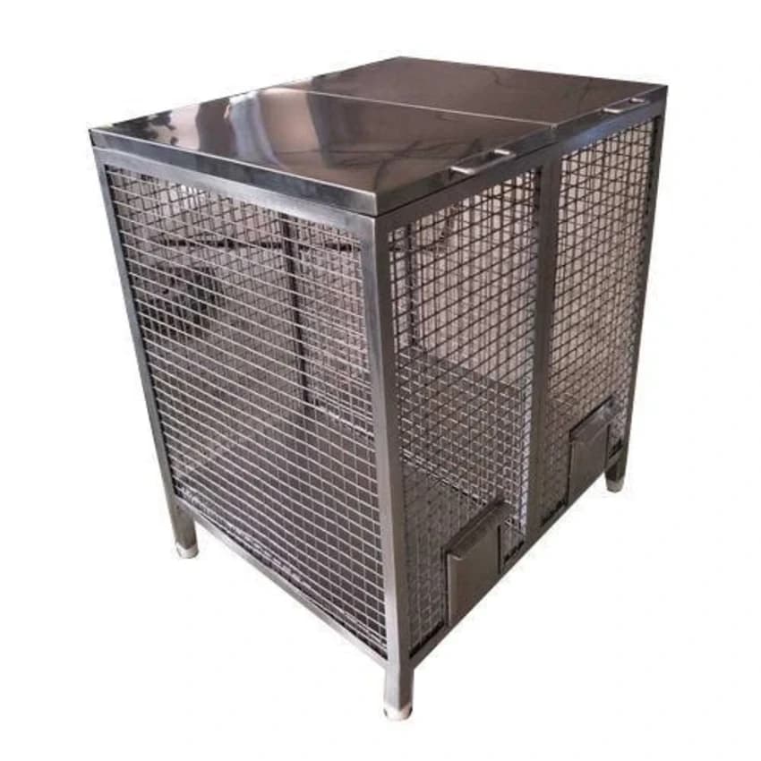 Silver SS Potato And Onion Bin, For Kitchen