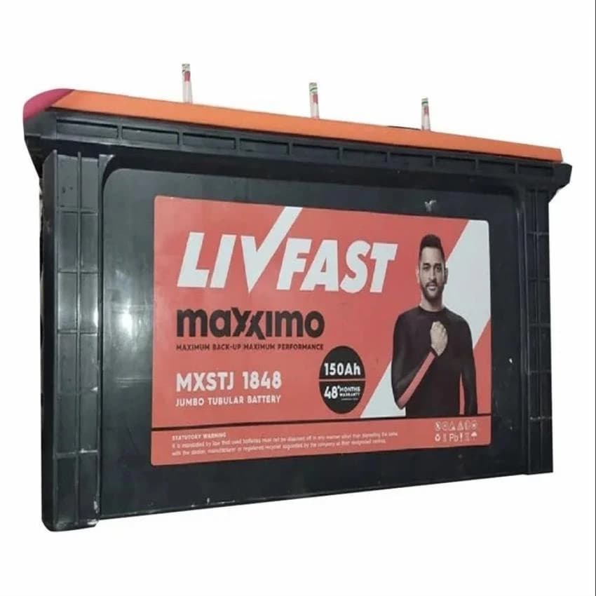 Livfast Maxximo MXSTJ 481800 Battery (12V 150AH)