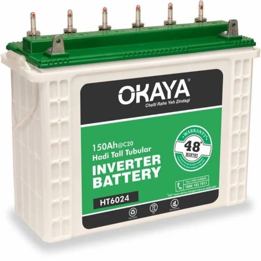 Okaya Inverter Battery, 150 AH