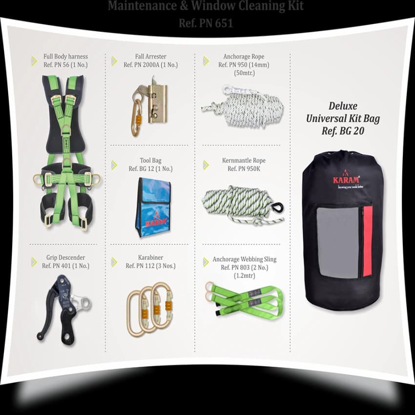 Karam Pn 651 - Maintenance And Window Cleaning Kit