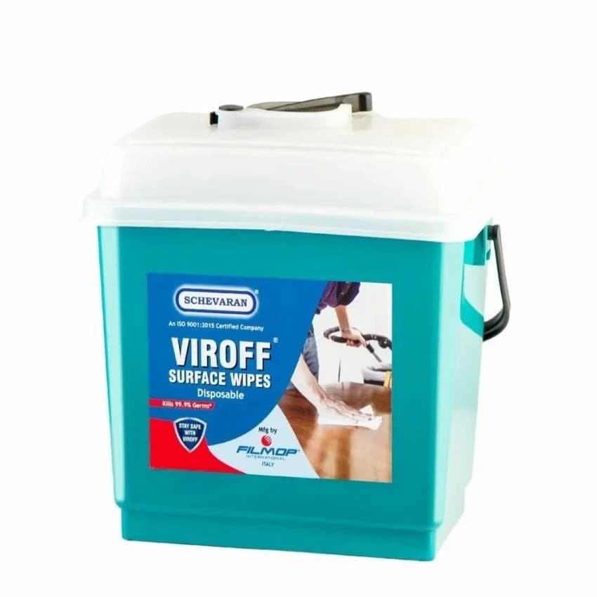 Schevaran Viroff Surface Wipes, For Cleaning, Packaging Type: Box
