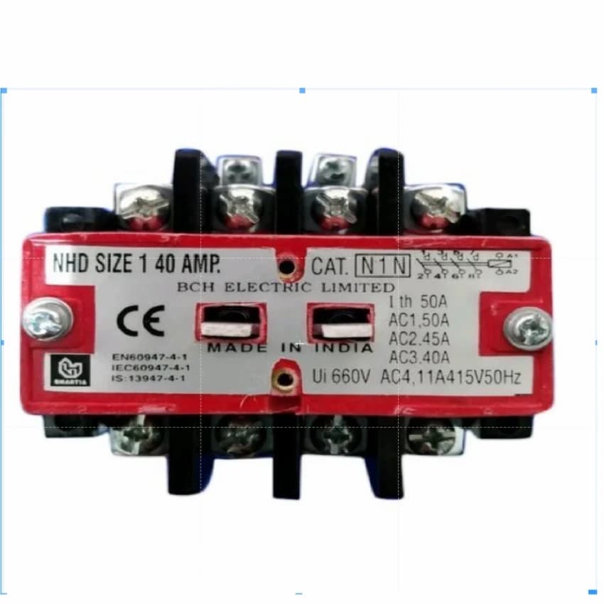 BCH Contactor 3 Pole & 4 Pole