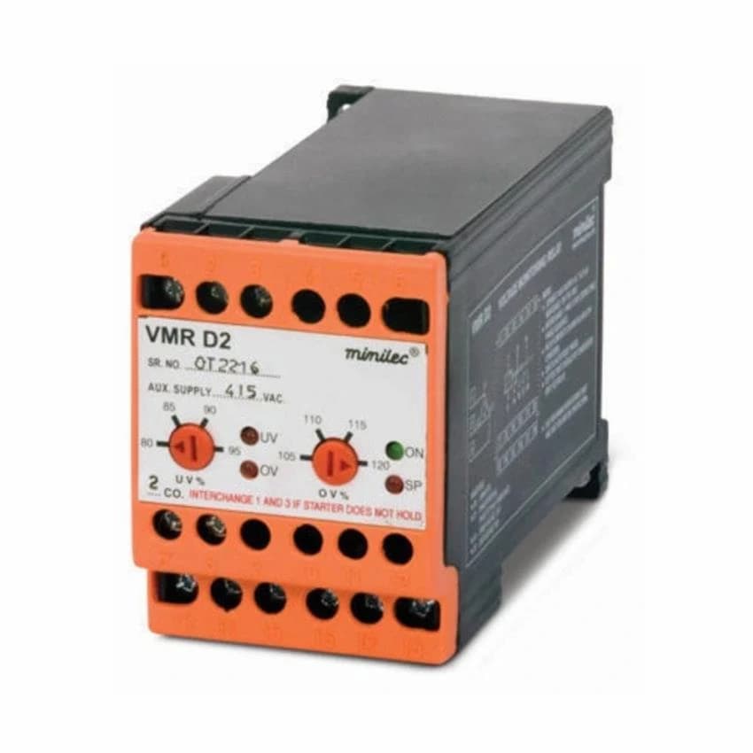 5A Minilec make art fault relay, 110-240 V Ac/Dc