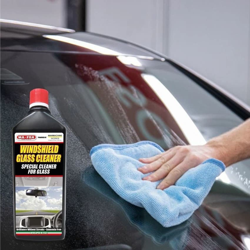 Mafra Windshield Glass Cleaner - 1 Kg, Packaging Type: Bottle