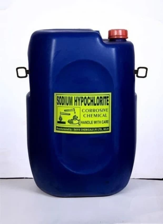 Sodium Hypochlorite (NaOCl), Cas No.-7681-52-9, 3-8%, 12%, 100-300L HDPE Drum
