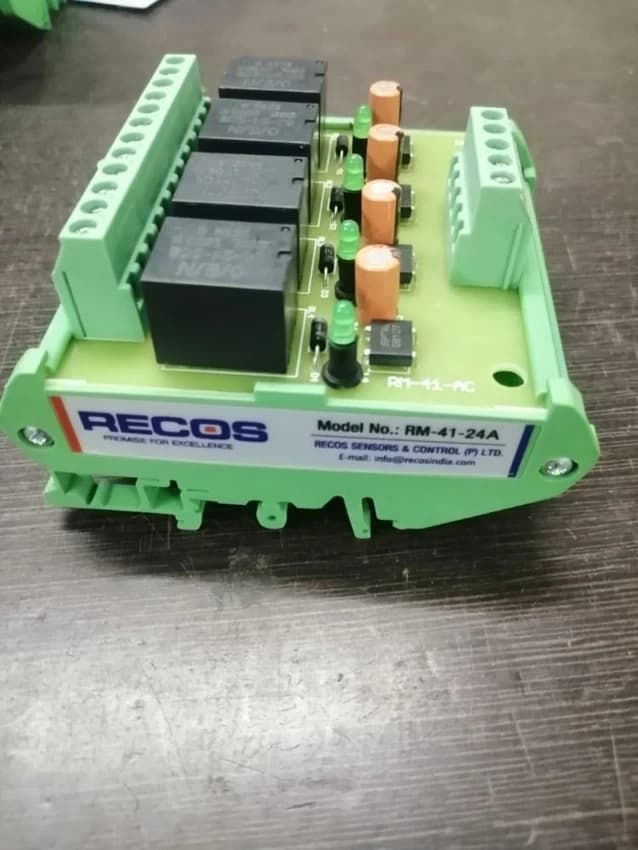 Recos 4 Channel Relay Card, For Control Panel