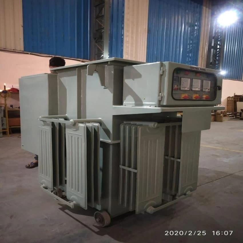 Three Phase Roller Type Servo stabilizer