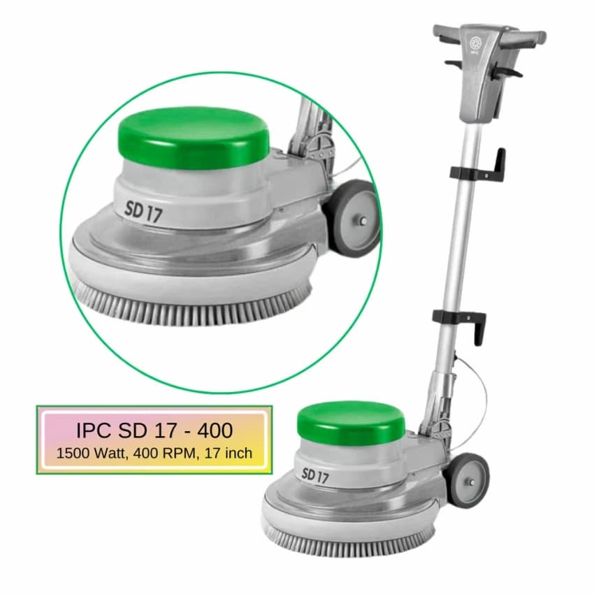 1100 Watt Single Disc Machine 1.5hp, 17 inch