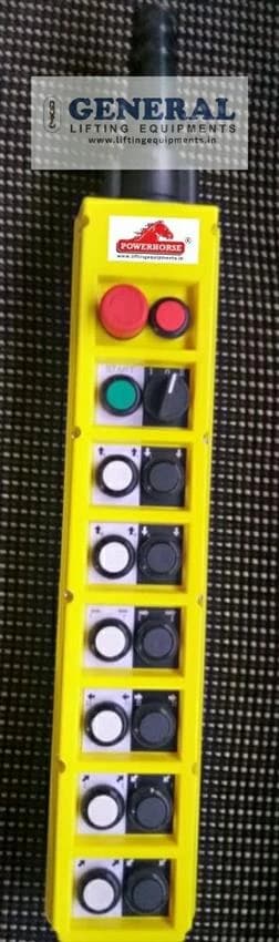 Power Horse Two Speed Pendant Station, For Eot Crane