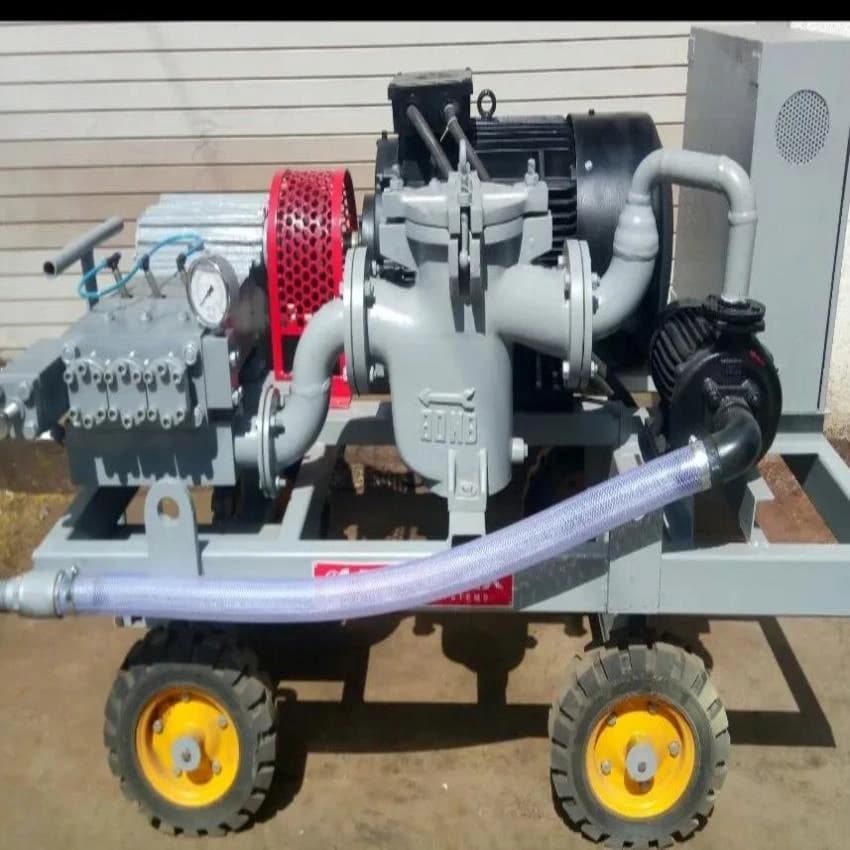 Water power High Pressure Jet cleaning Pump, For Industrial