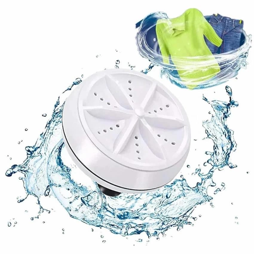 Washer only White Mini Turbine Washing Machine, Capacity: 4 kg