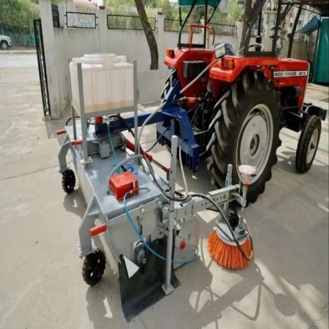 Tractor Mounted Road Sweeper Machines