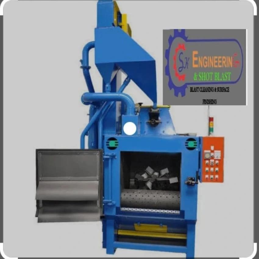 Automatic Tumar 20x27 Sand Blast Machine, Single Door, Wheel Blasting