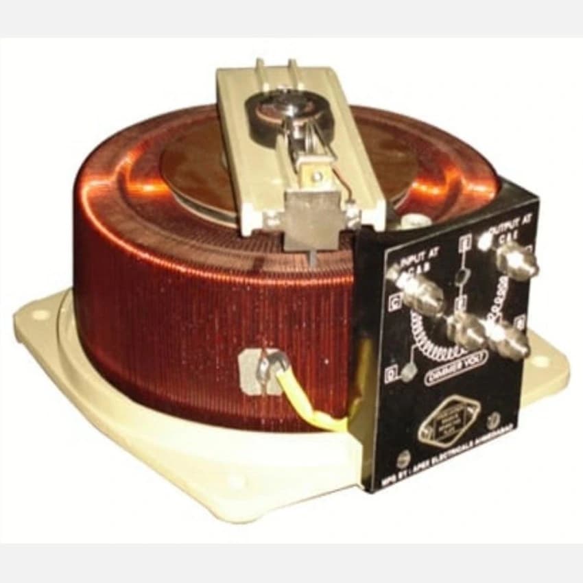Air Cooled Nexen 28Amp Single Phase Varaible Auto Transformer Flush Open Type