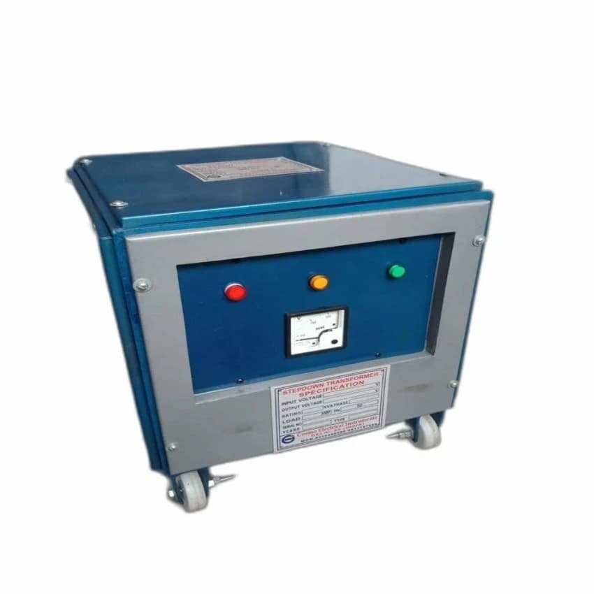 50 Hz 18AMP Step Down Transformer Air Cooled, Input Voltage: 415 V, 123 KVA