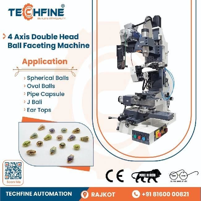 4+2 Ball Faceting cnc machine