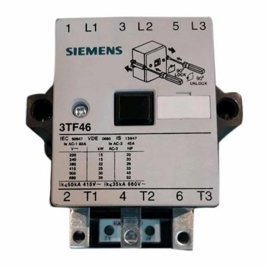 3 Pole Industrial Siemens Contactor