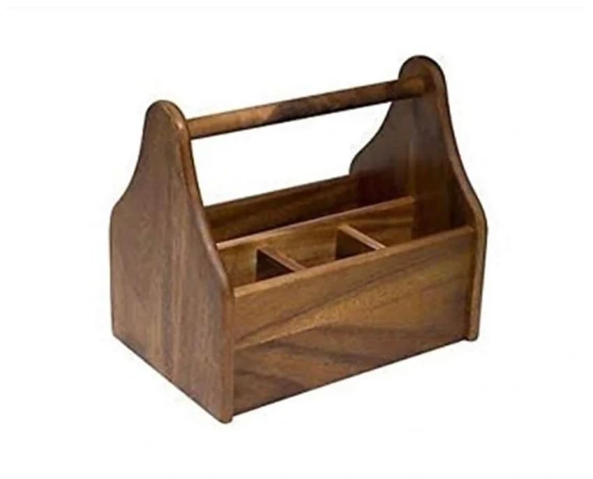 Wooden Cutlery Holder
