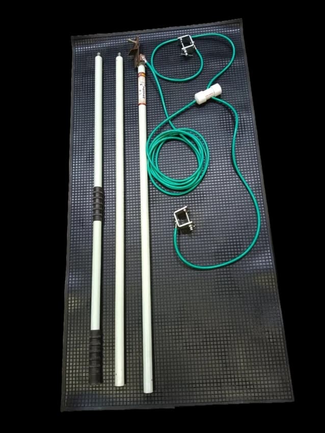 Fiberglass 25 Kv Ac Discharge Earthing Rod