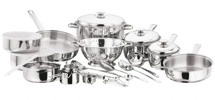 Stainless Steel 29 Pieces Kitchen In Box