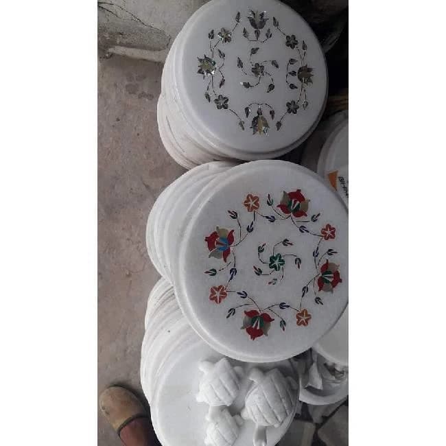 Marble Inlay Chakla