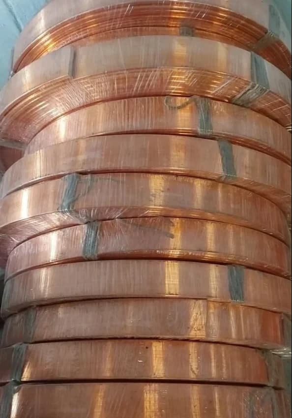 Bare Electrolytic Grade Copper Strip, Thickness: 3mm 4mm 5mm 6mm 8mm 10mm