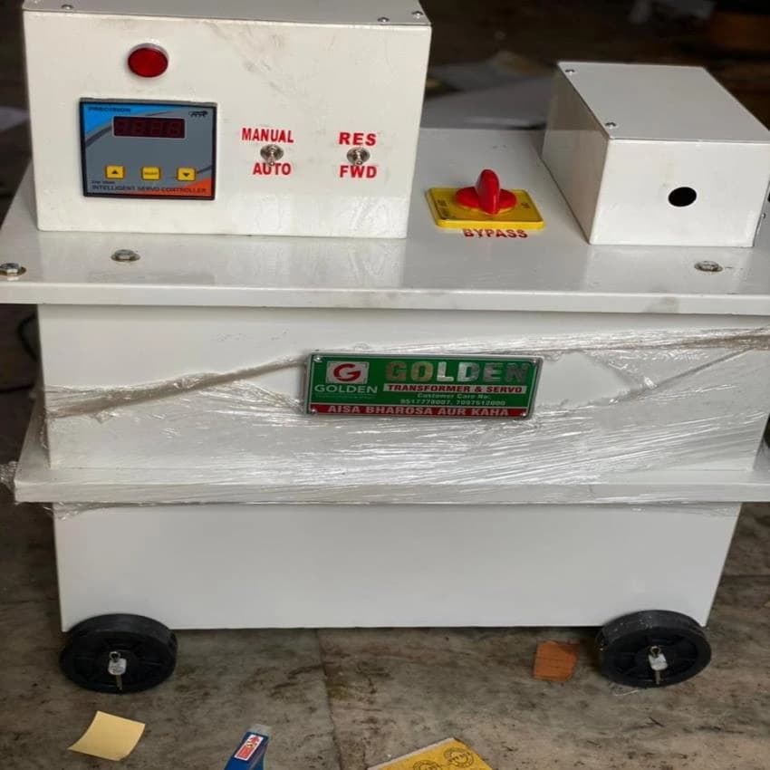 Golden Dimmer Type Servo Voltage Stabilizer