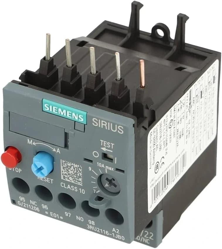 3RU2116-1JB0 Overload relay 7.0...10 A Thermal For motor protection Size S00