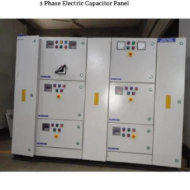 3 Phase Electric Capacitor Panel
