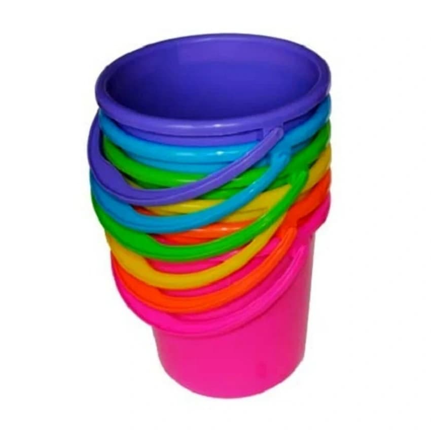 Colorful Plastic Bucket, 15 Litre
