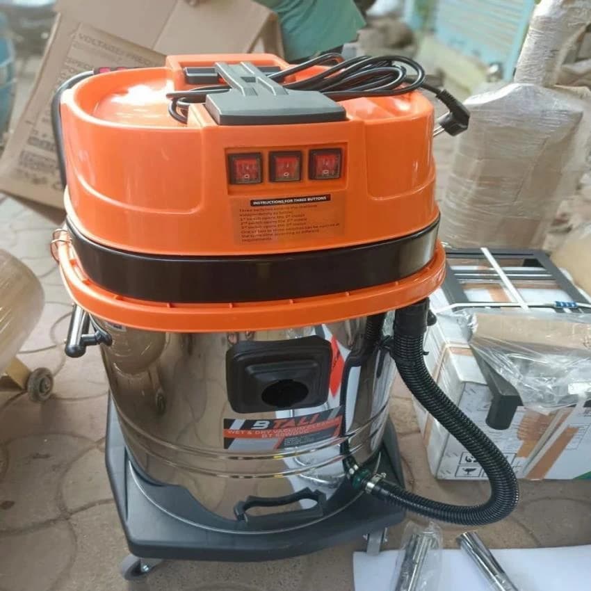 80 Litre 3 Motor Wet And Vacuum Cleaner, for Industrial use