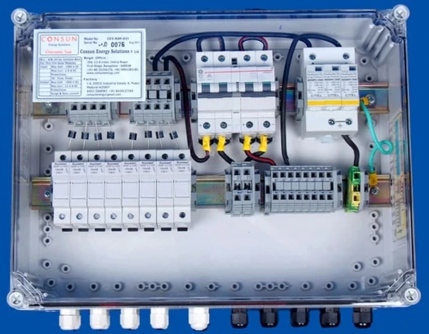 3 kW Solar ACDB Solar ACDB, 415 V