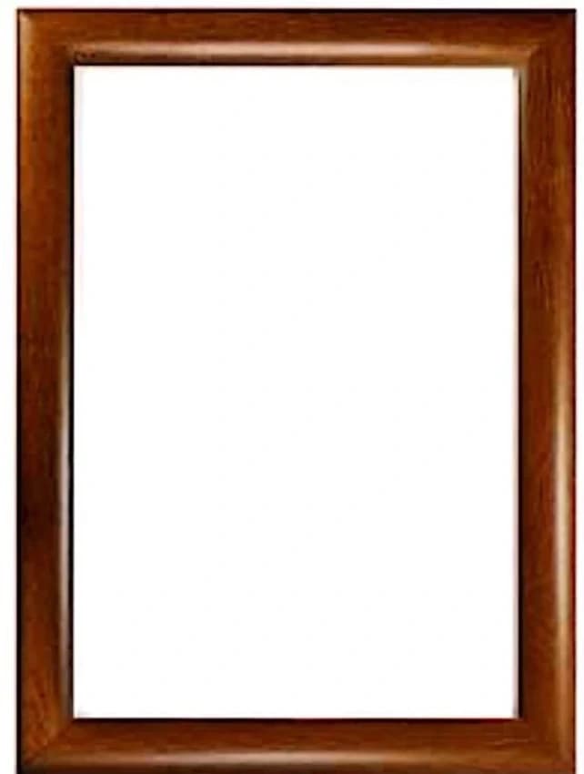 Brown Wooden Photo Frame