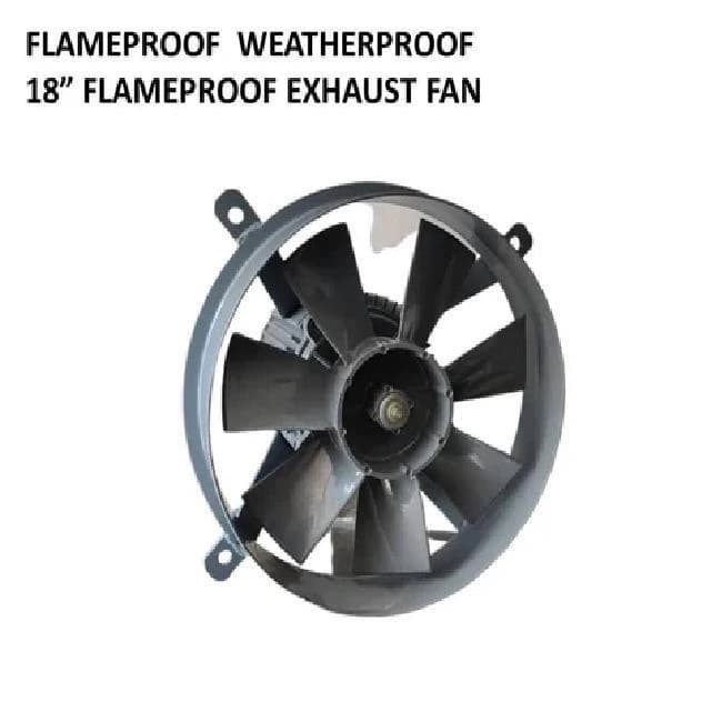 18" Flameproof Exhaust Fan Make-Simex