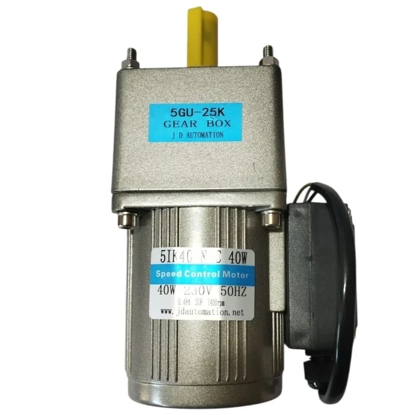 40 Watt FHP AC Geared Motor