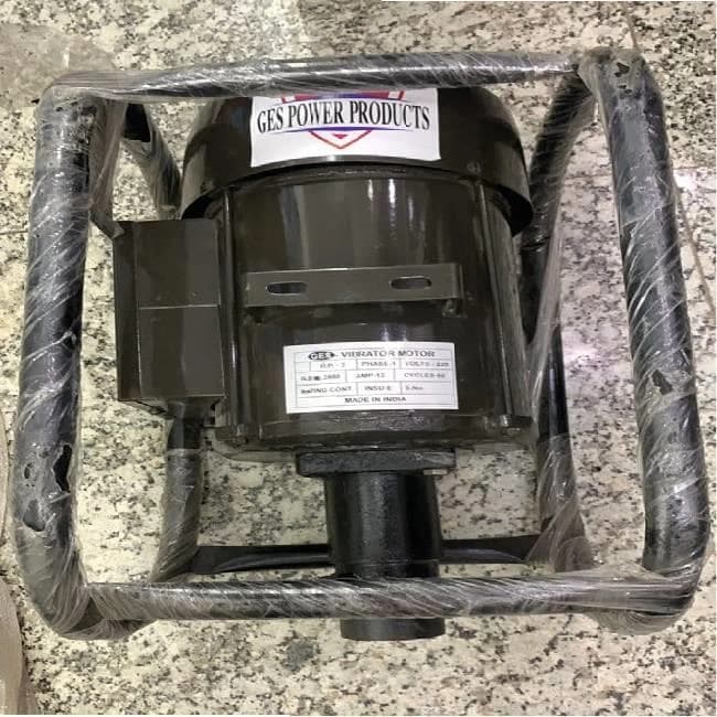 Concrete electric motor vibrator