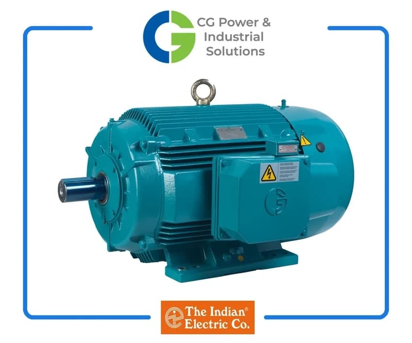 Crompton (IE3) 7.5 KW, 1500 RPM Make TEFC Squirrel Cage Motor, Industrial Motors