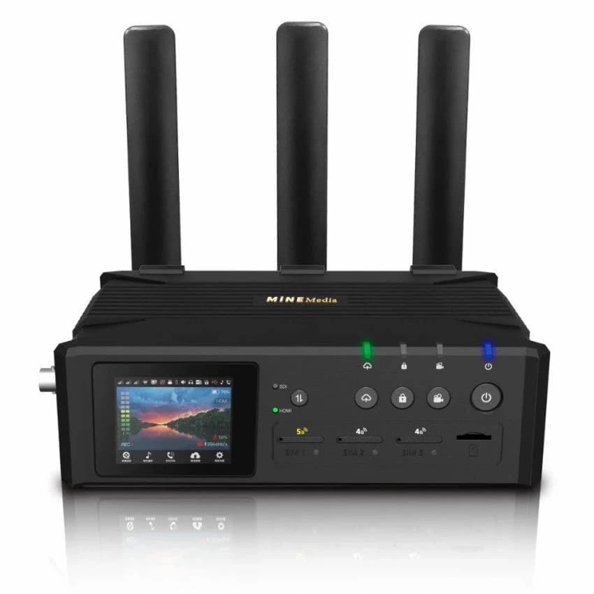 Mine Media Q8S 5G Bonding Streaming Encoder